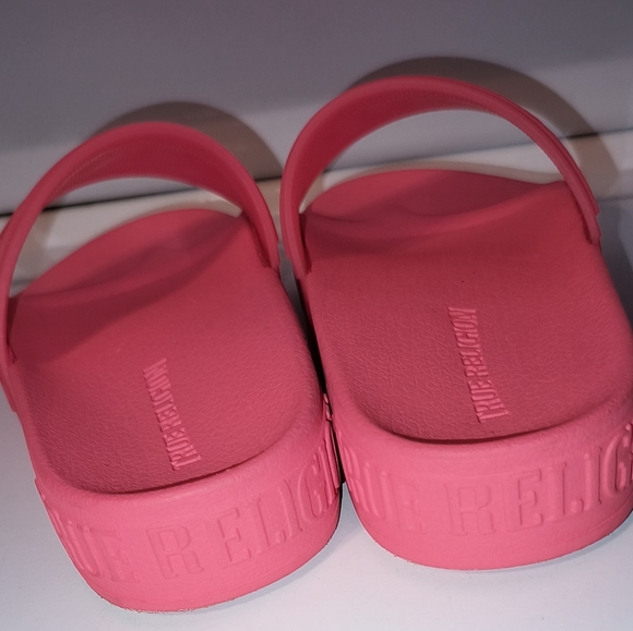 True Religion Other - True Religion Pink Slide Sandals Girls